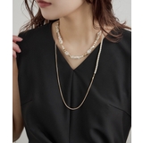 niana ニアナ パールチェーン2連ネックレス | Fashion Letter | 詳細画像4 