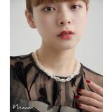 niana ニアナ ツイストビーズパールネックレス | Fashion Letter | 詳細画像1