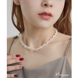 niana ニアナ ツイストパールビーズネックレス | Fashion Letter | 詳細画像1