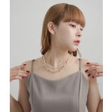 niana ニアナ 3wayパールメタル2連ネックレス | Fashion Letter | 詳細画像4