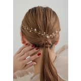 ゴールド | niana ニアナ ビジューフラワーパールヘッドドレス | Fashion Letter
