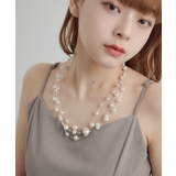 niana ニアナ 3連ボリュームパールロングネックレス | Fashion Letter | 詳細画像6
