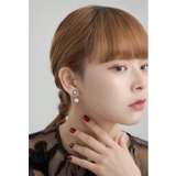シルバー | niana ニアナ ビジューフラワーパールイヤリング | Fashion Letter