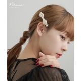 niana ニアナ パールリボンバレッタ | Fashion Letter | 詳細画像1 