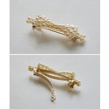 niana ニアナ パールリボンバレッタ | Fashion Letter | 詳細画像11 