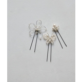 niana ニアナ フラワー&バタフライモチーフヘアピン3本セット | Fashion Letter | 詳細画像8 