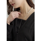 niana ニアナ 2wayループタイパールネックレス | Fashion Letter | 詳細画像5