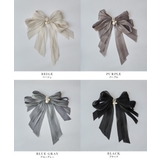 niana ニアナ パールサテンビッグリボンバレッタ | Fashion Letter | 詳細画像16 