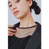 ゴールド | niana ニアナ パールビジューネックレス | Fashion Letter