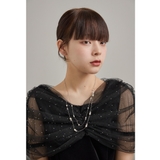 niana ニアナ パールビジュー二連ネックレス | Fashion Letter | 詳細画像4 