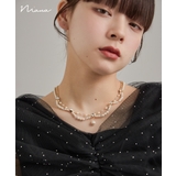 niana ニアナ パールスカラップネックレス | Fashion Letter | 詳細画像1 