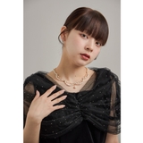 niana ニアナ パールスカラップネックレス | Fashion Letter | 詳細画像3 