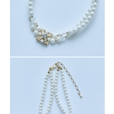 niana ニアナ ビジューパールチョーカーネックレス | Fashion Letter | 詳細画像10 