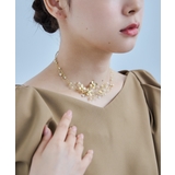 niana ニアナ フラワーワイヤーネックレス | Fashion Letter | 詳細画像5 