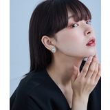 niana ニアナ オーバルビジューイヤリング | Fashion Letter | 詳細画像2 