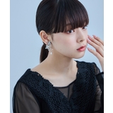 niana ニアナ メタルフラワーパールイヤリング | Fashion Letter | 詳細画像2 