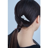 シルバー | niana ニアナ ドロップビジューパールコーム | Fashion Letter