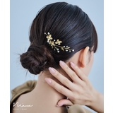 niana ニアナ メタルフラワーパールコーム | Fashion Letter | 詳細画像1 