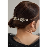 ゴールド | niana ニアナ パールフラワーヘッドドレス | Fashion Letter