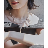 niana ニアナ パールチェーン二連ショートネックレス | Fashion Letter | 詳細画像1 