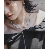 niana ニアナ パールチェーン二連ショートネックレス | Fashion Letter | 詳細画像8 