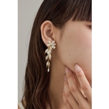 ゴールド | niana ニアナ ドロップパールロングイヤリング | Fashion Letter