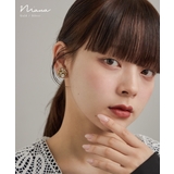 niana ニアナ ビジューパールイヤリング | Fashion Letter | 詳細画像1
