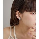 niana ニアナ ビジューパールスクエアイヤリング | Fashion Letter | 詳細画像3