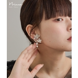 niana ニアナ パールフラワーイヤリング | Fashion Letter | 詳細画像1