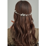 シルバー | niana ニアナ パールフラワーヘッドドレス | Fashion Letter