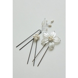 シルバー | niana ニアナ アメリカンフラワーヘアピン3本セット | Fashion Letter