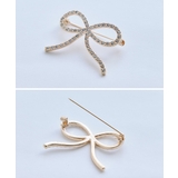 niana ニアナ ラインストーンリボンブローチ | Fashion Letter | 詳細画像10 