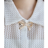 niana ニアナ ラインリボンブローチ | Fashion Letter | 詳細画像1 