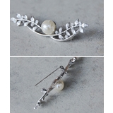 niana ニアナ リーフパールブローチ2点セット | Fashion Letter | 詳細画像8