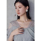 シルバー | niana ニアナ パール二連ネックレス | Fashion Letter