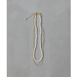 niana ニアナ パールチェーン三連ネックレス | Fashion Letter | 詳細画像9 