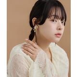 niana ニアナ パールメタルフラワーイヤリング | Fashion Letter | 詳細画像6 