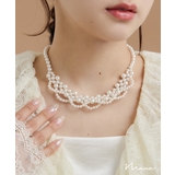niana ニアナ スカラップパールカラーネックレス | Fashion Letter | 詳細画像1 