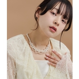 niana ニアナ スカラップパールカラーネックレス | Fashion Letter | 詳細画像5 