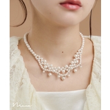 niana ニアナ パールカラーネックレス | Fashion Letter | 詳細画像1 