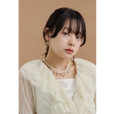 niana ニアナ パールカラーネックレス | Fashion Letter | 詳細画像4 