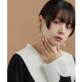 niana ニアナ ミニマルチェーンビーズイヤリング | Fashion Letter | 詳細画像3 
