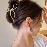 リボン型メタルバンスクリップ ヘアクリップ ヘアツメ | Felt Maglietta | 詳細画像2