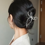 リボン型メタルバンスクリップ ヘアクリップ ヘアツメ | Felt Maglietta | 詳細画像7