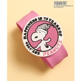 ピンク | 『PEANUTS 75周年デザイン』【着脱かんたん】クルっと虫よけバンド | F.O.Online Store