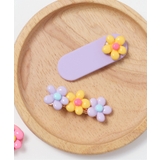 ラベンダー | お花ヘアクリップ 2個セット | F.O.Online Store
