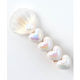 アイボリー | シェルパールヘアクリップ | F.O.Online Store
