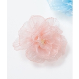 ピンク | チュールお花ヘアクリップ | F.O.Online Store