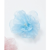 サックス | チュールお花ヘアクリップ | F.O.Online Store