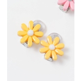 イエロー | お花イヤリング | F.O.Online Store